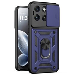Husa Motorola Edge 70 Fusion protectie camera Techsuit CamShield Series, albastru