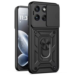 Husa Motorola Edge 70 Fusion protectie camera Techsuit CamShield Series, negru