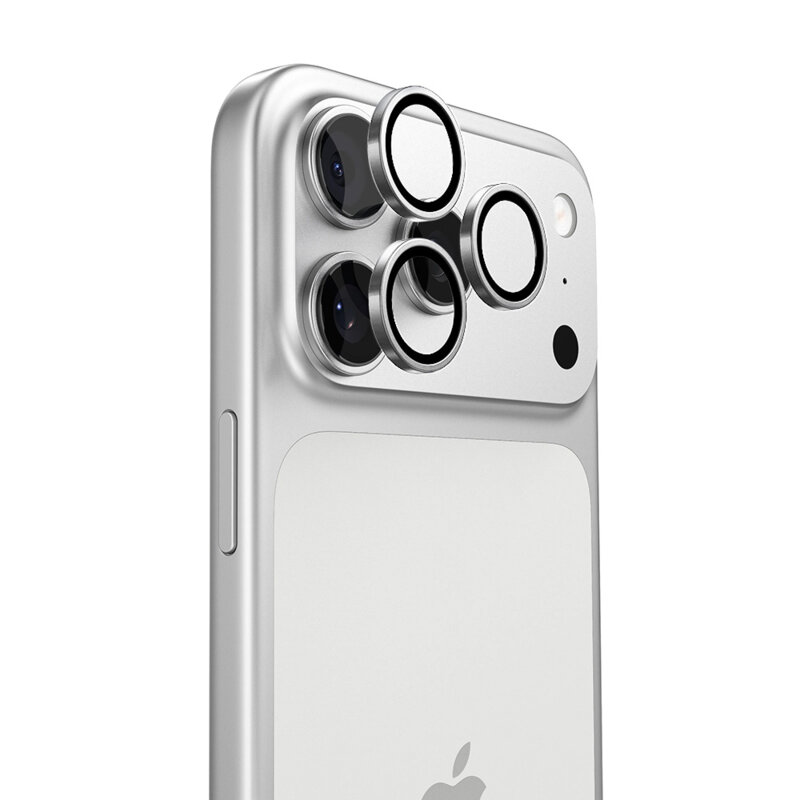 Folie camera iPhone 17 Pro Max Torras Lensguard Camera Protector, negru