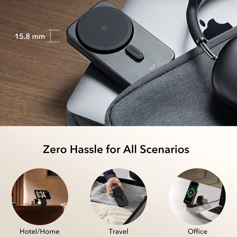 Statie de incarcare 3in1 cu adaptor MacBook ESR, 25W, 2C590