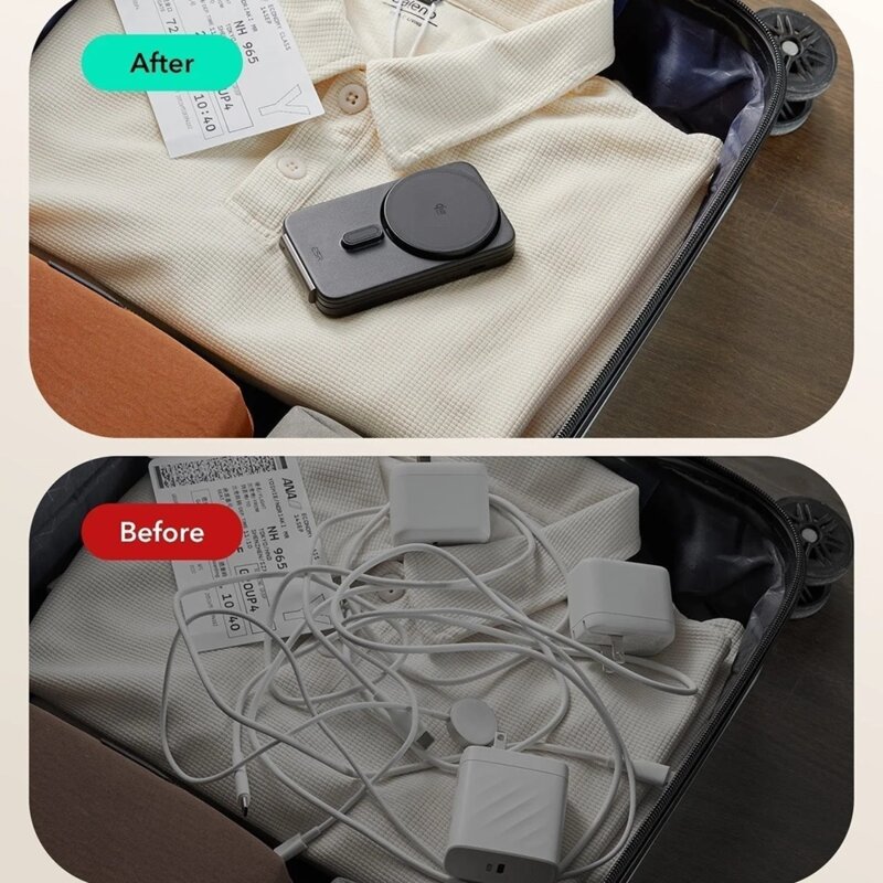 Statie de incarcare 3in1 cu adaptor MacBook ESR, 25W, 2C590