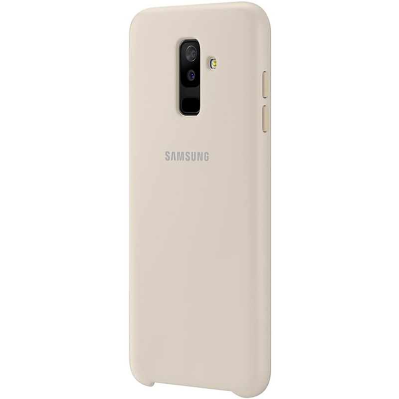 Husa Originala Samsung Galaxy A6 Plus 2018 Dual Layer Cover - Gold