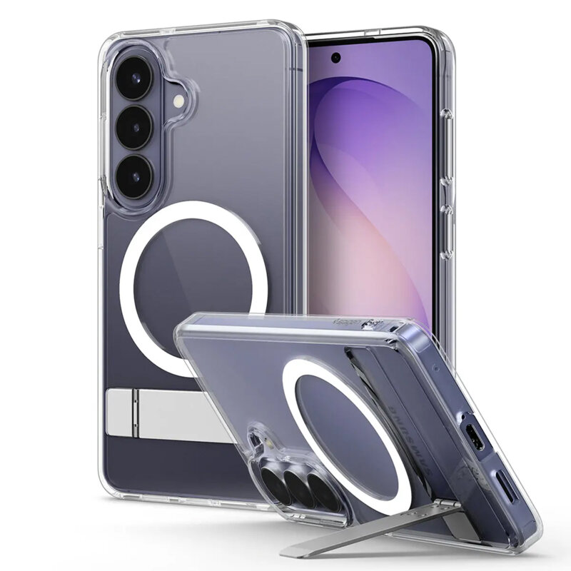 Husa Samsung Galaxy S26 Plus Spigen Ultra Hybrid S MagSafe, transparenta