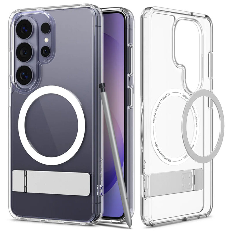 Husa Samsung Galaxy S26 Ultra Spigen Ultra Hybrid S MagSafe, transparenta