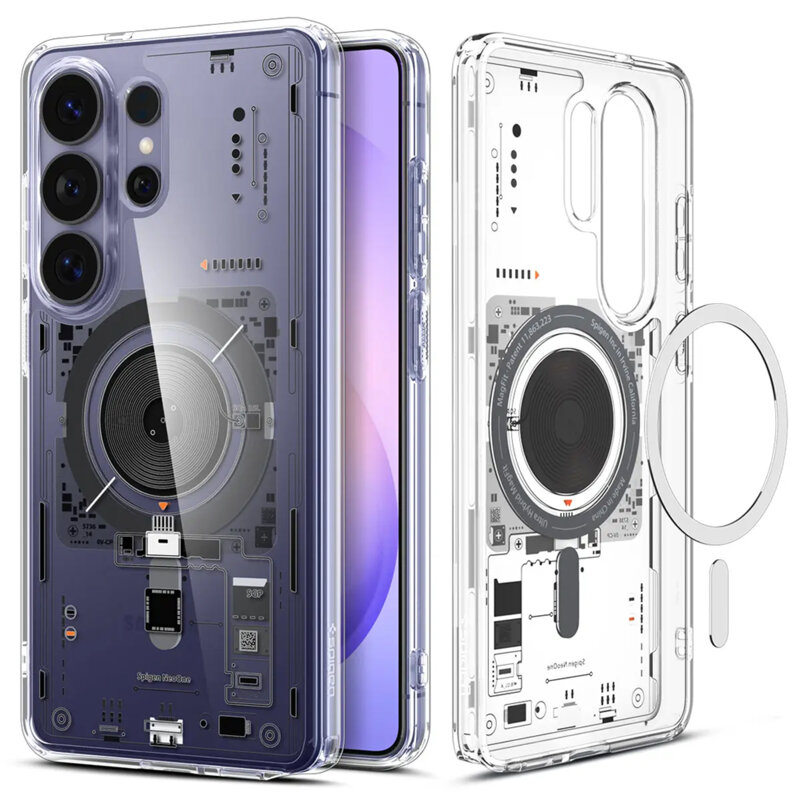 Husa Samsung Galaxy S26 Ultra Spigen Ultra Hybrid MagSafe, fumuriu