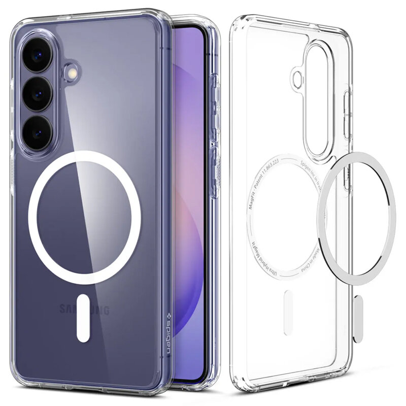 Husa Samsung Galaxy S26 Spigen Ultra Hybrid MagSafe, transparenta