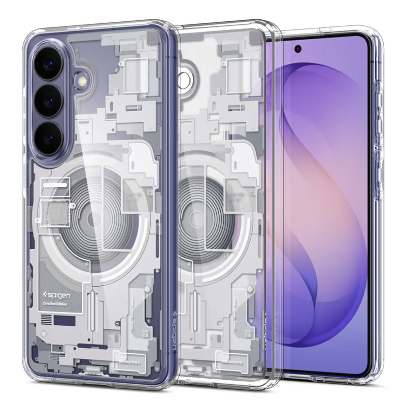 Husa Samsung Galaxy S26 Spigen Ultra Hybrid, alb