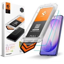 [Pachet 2x] Folie Samsung Galaxy S26 Plus Spigen Glas.tR EZ Fit Pro HD, transparenta
