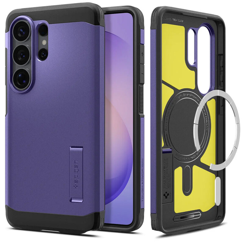 Husa Samsung Galaxy S26 Ultra Spigen Tough Armor MagSafe, violet