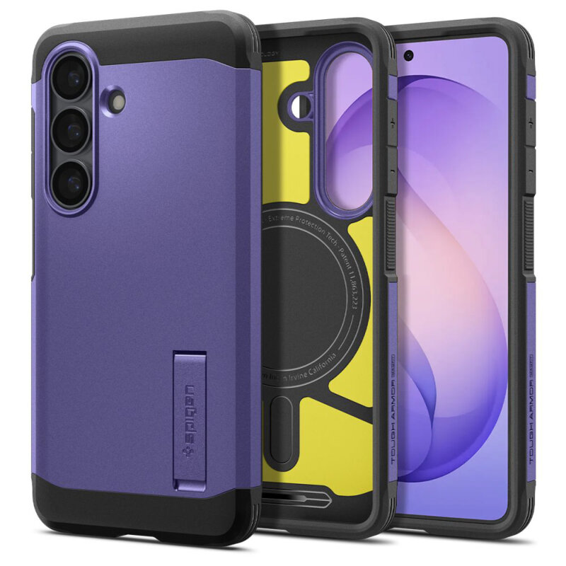 Husa Samsung Galaxy S26 Spigen Tough Armor MagSafe, violet