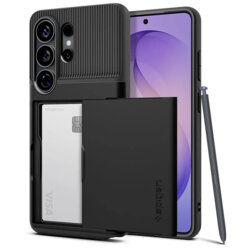 Husa Samsung Galaxy S26 Ultra Spigen Slim Armor CS, negru