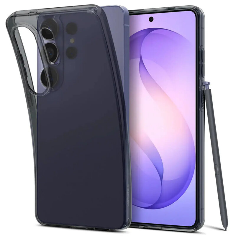 Husa Samsung Galaxy S26 Ultra Spigen Liquid Crystal, cenusiu