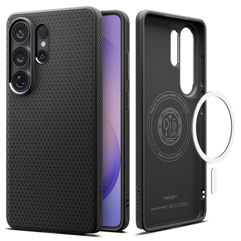 Husa Samsung Galaxy S26 Ultra Spigen Liquid Air MagSafe, negru