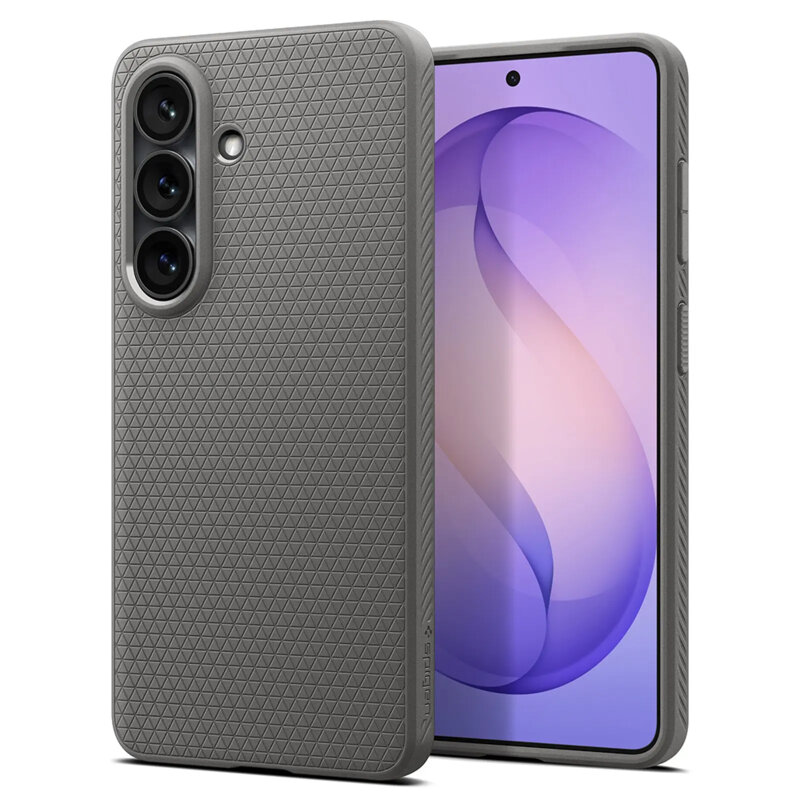 Husa Samsung Galaxy S26 Plus Spigen Liquid Air, cenusiu