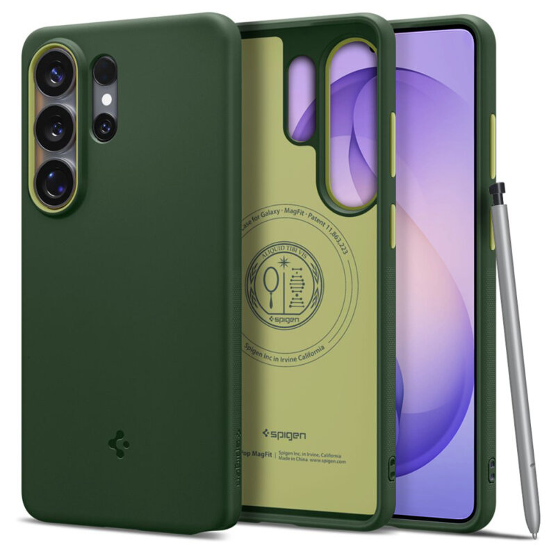 Husa Samsung Galaxy S26 Ultra Spigen Caseology Nano Pop MagSafe, verde