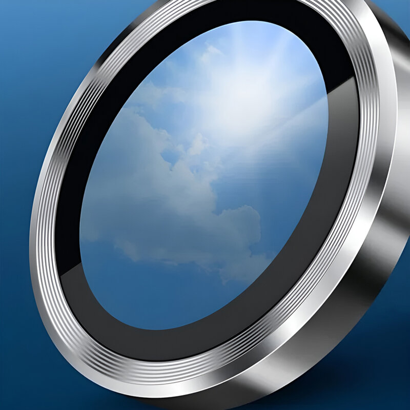 Folie sticla iPhone 14 Camera Protector Lito S+, negru/transparenta