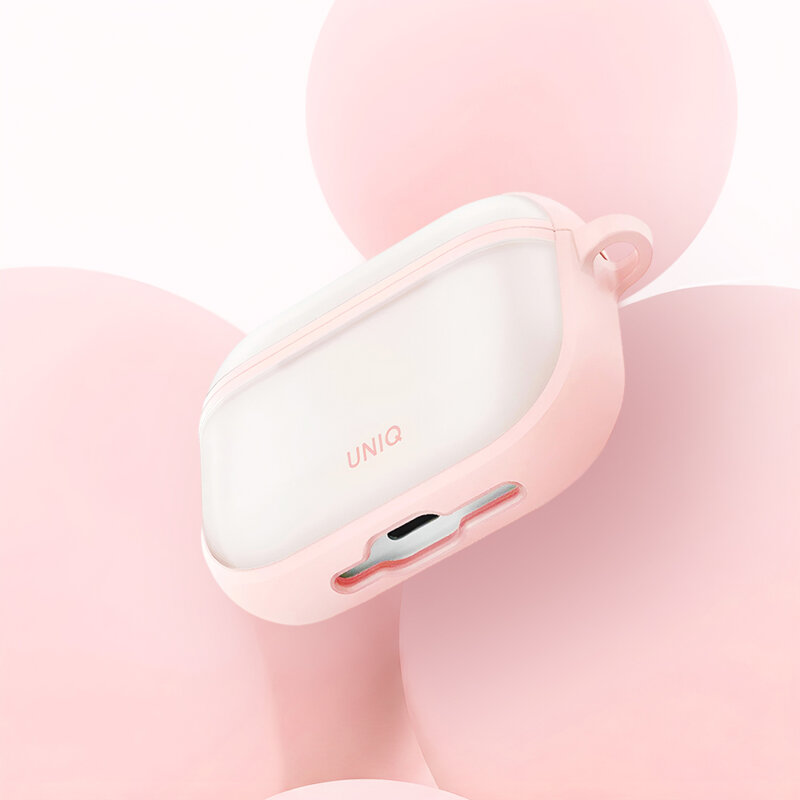 Husa AirPods Pro 3 UNIQ Veren Series, roz