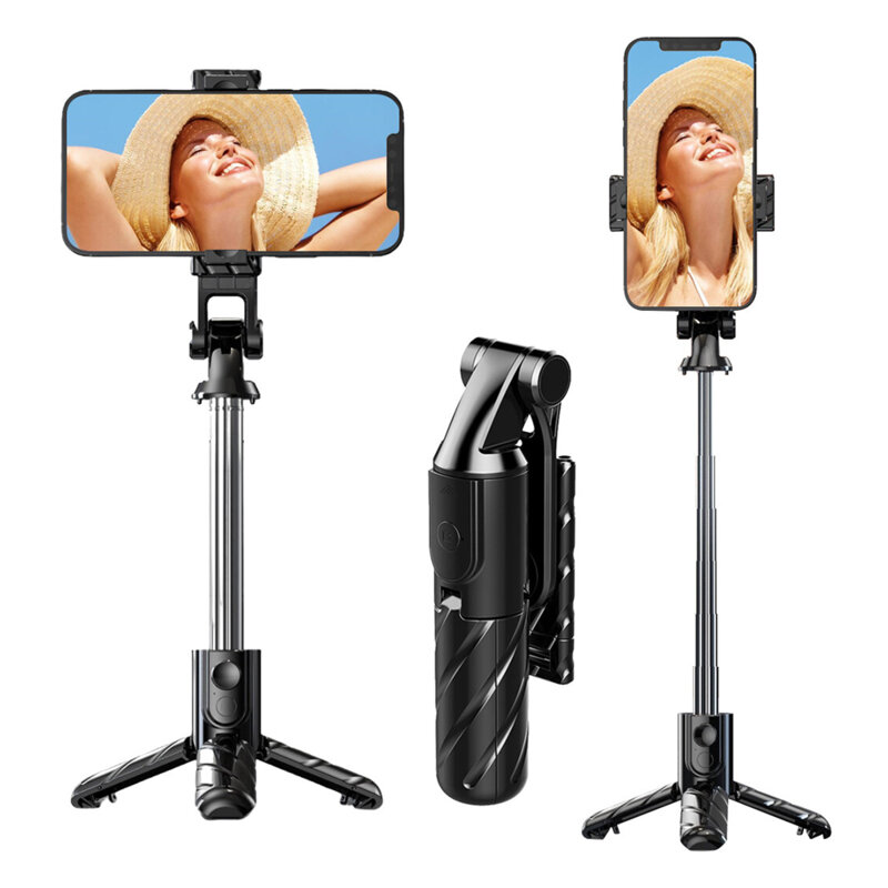 Mini selfie stick cu telecomanda si trepied Techsuit K03