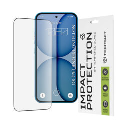 Folie sticla Nothing Phone (4a) Techsuit 111D Full Glue Full Cover, negru