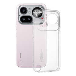 Husa Nothing Phone (4a) Pro Techsuit Clear Silicone, transparenta