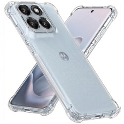 Husa Motorola Edge 70 Fusion Techsuit Shockproof Clear Silicone, transparenta