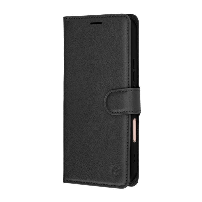 Husa Honor 600 Lite Techsuit Leather Folio, negru