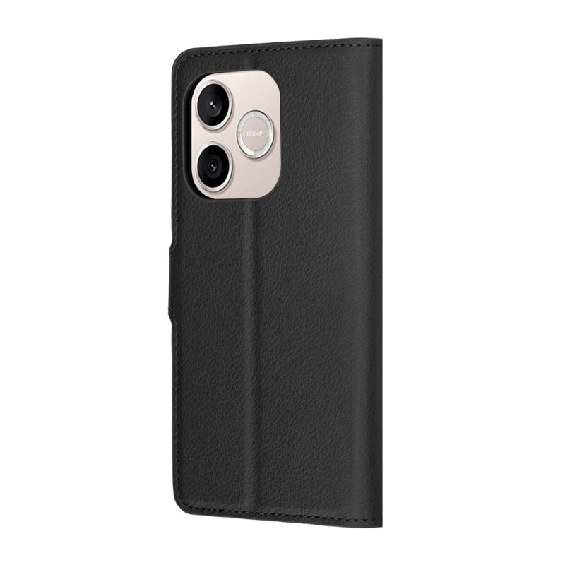 Husa Honor 600 Lite Techsuit Leather Folio, negru