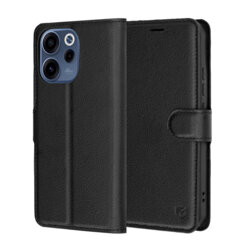 Husa Oppo Reno15 F Techsuit Leather Folio, negru