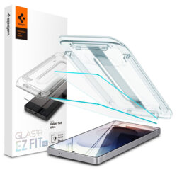 [Pachet 2x] Folie Samsung Galaxy S25 Ultra Spigen Glas.tR EZ Fit HD, transparenta