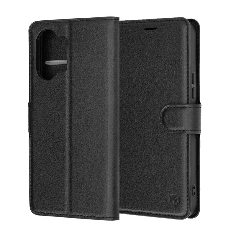 Husa Xiaomi Poco X8 Pro Max Techsuit Leather Folio, negru