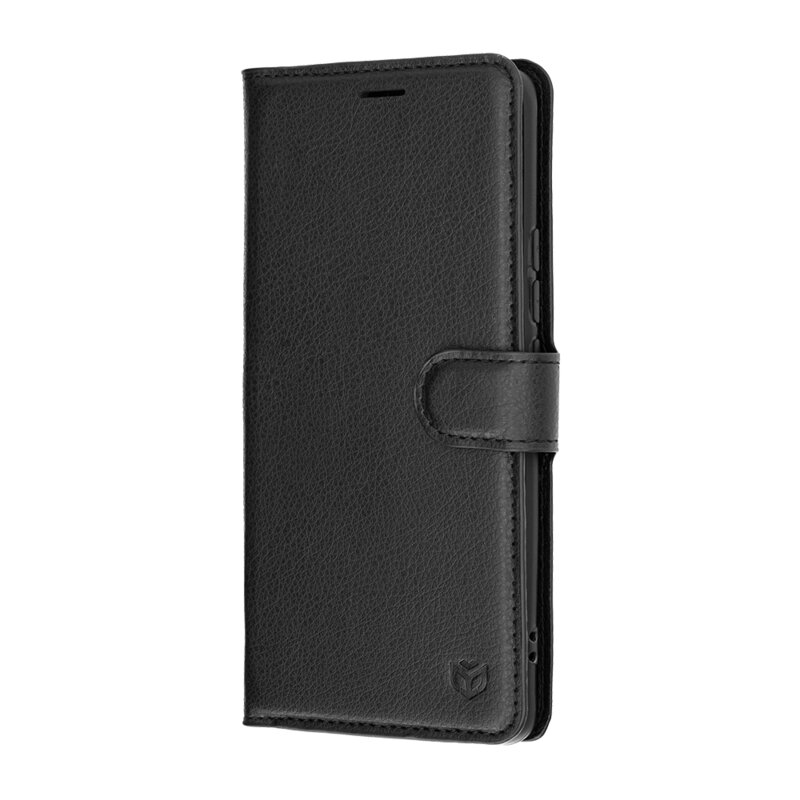 Husa Xiaomi Redmi Note 15 Pro 4G Techsuit Leather Folio, negru