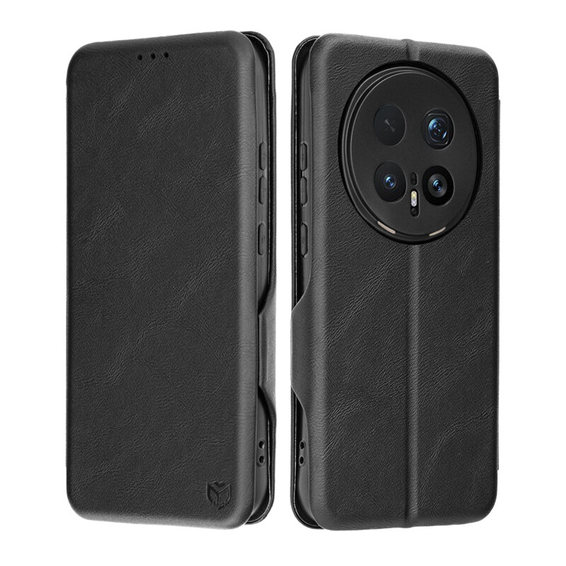 Husa 360° Honor Magic8 Pro Techsuit Safe Wallet Plus, negru