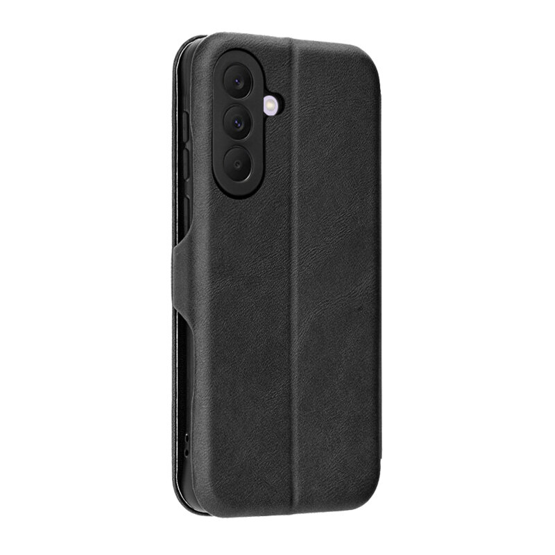 Husa 360° Samsung Galaxy A37 5G Techsuit Safe Wallet Plus, negru