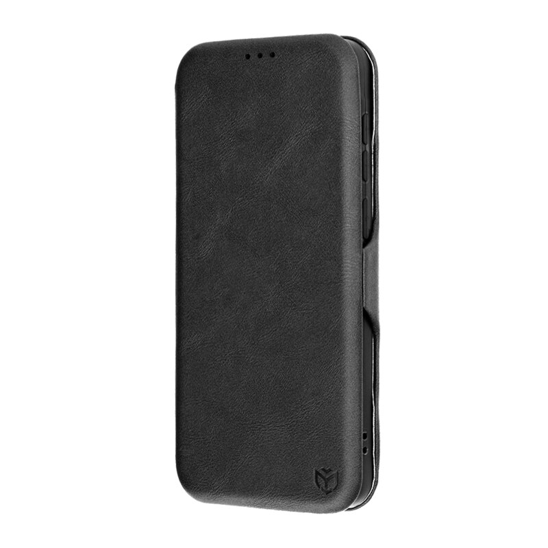 Husa 360° Samsung Galaxy A36 5G Techsuit Safe Wallet Plus, negru