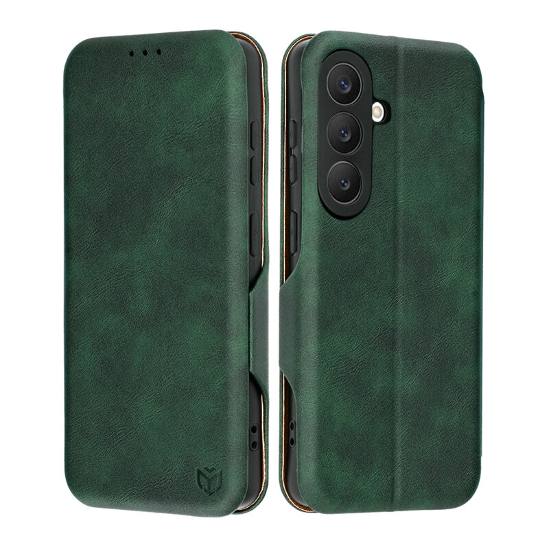 Husa 360° Samsung Galaxy S26 Techsuit Safe Wallet Plus, verde