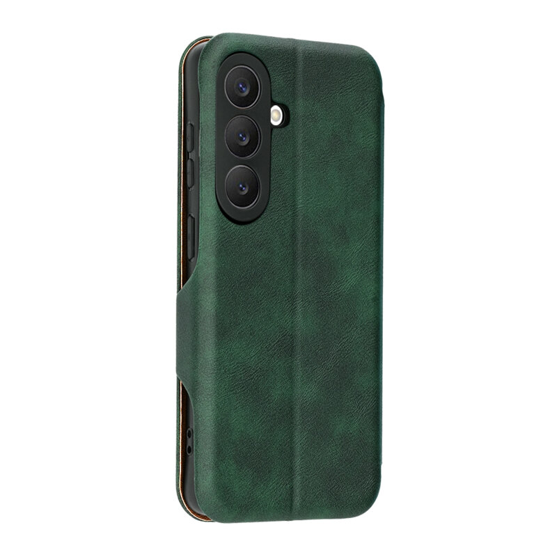 Husa 360° Samsung Galaxy S26 Techsuit Safe Wallet Plus, verde