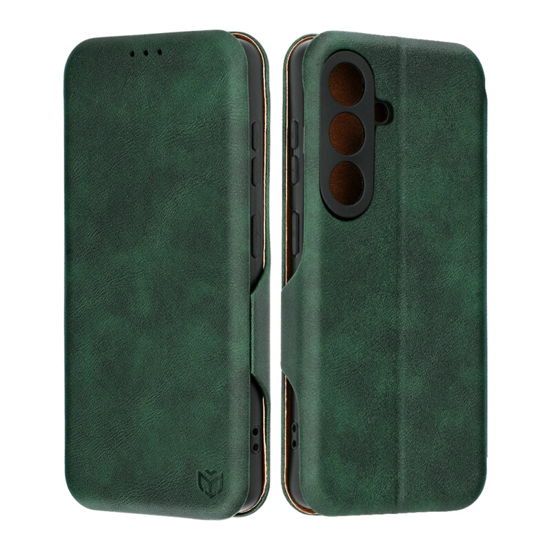 Husa 360° Samsung Galaxy S26 Techsuit Safe Wallet Plus, verde