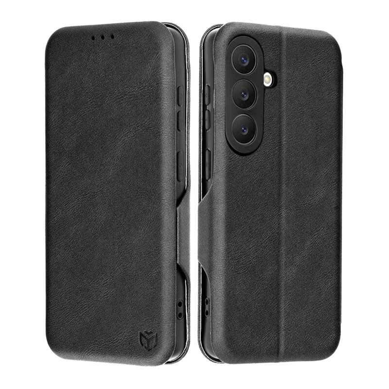 Husa 360° Samsung Galaxy S26 Techsuit Safe Wallet Plus, negru