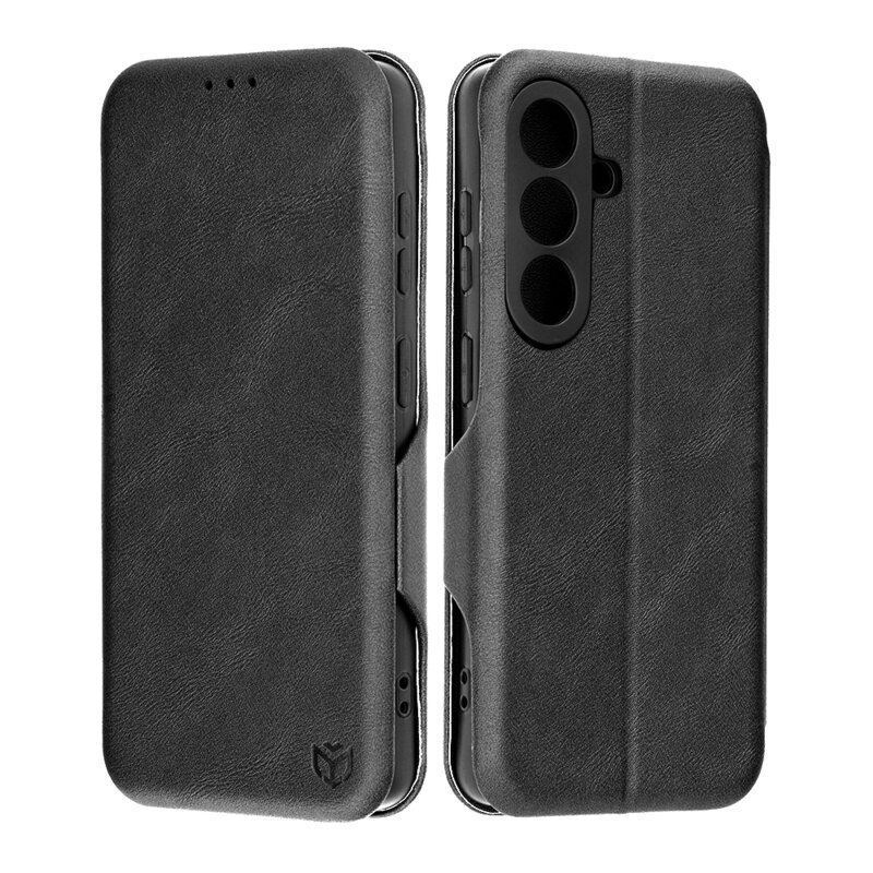 Husa 360° Samsung Galaxy S26 Plus Techsuit Safe Wallet Plus, negru