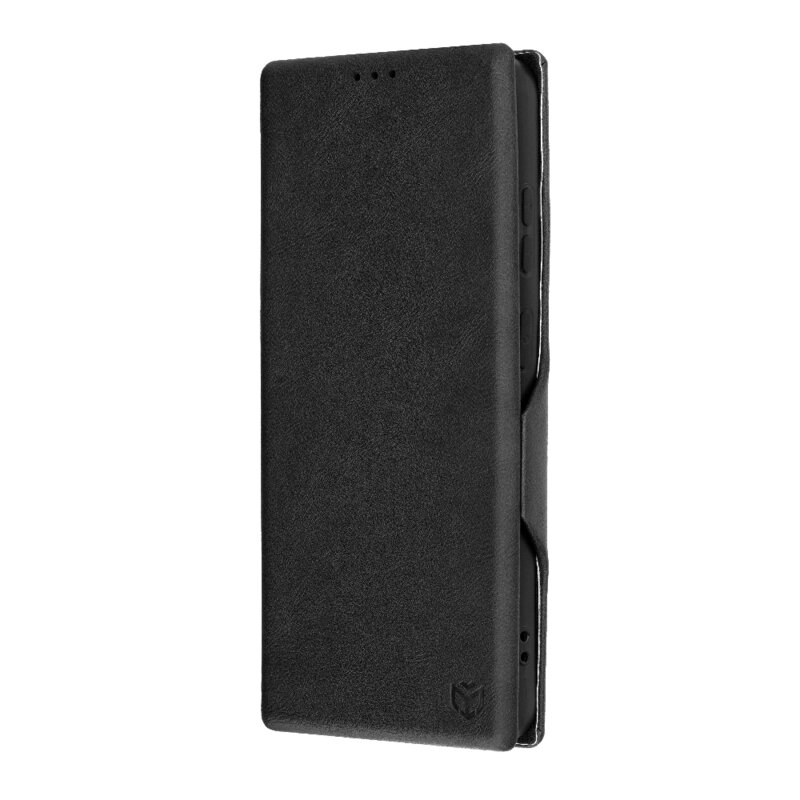 Husa 360° Samsung Galaxy S26 Ultra Techsuit Safe Wallet Plus, negru