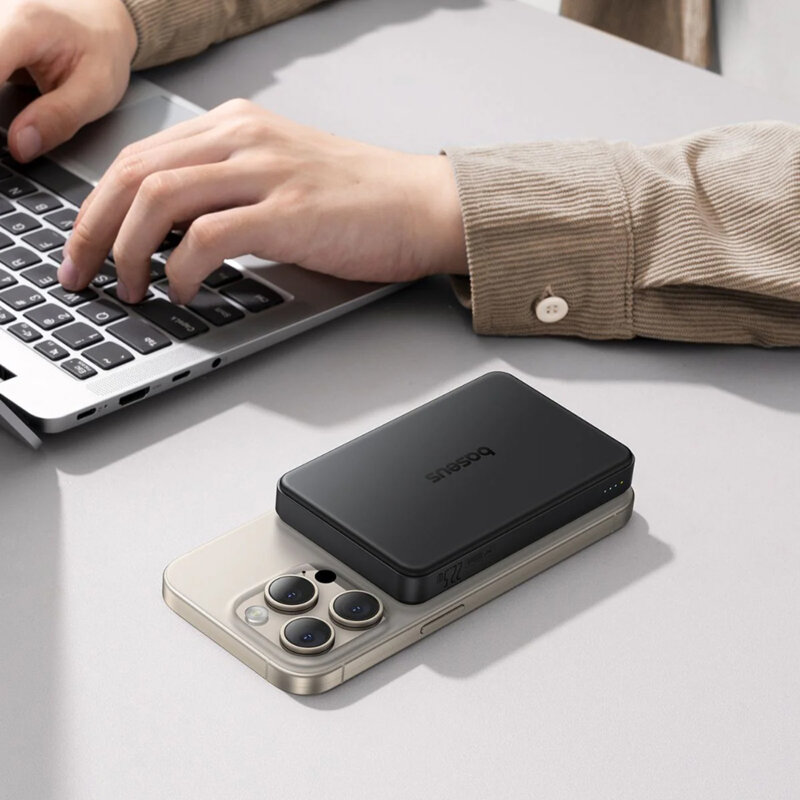 Baterie externa 10000mAh, Baseus Airpow II, P10080000123-00