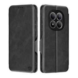 Husa 360° Xiaomi Redmi Note 15 Pro 5G Techsuit Safe Wallet Plus, negru