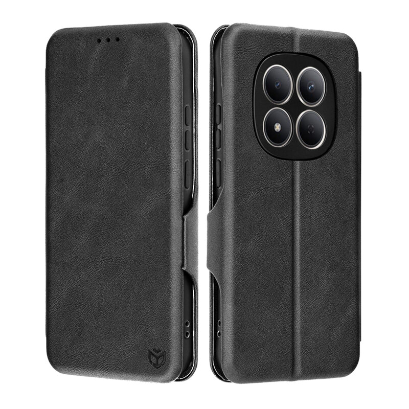 Husa 360° Xiaomi Redmi Note 15 Pro 5G Techsuit Safe Wallet Plus, negru