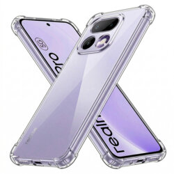Husa Realme 16 Pro Techsuit Shockproof Clear Silicone, transparenta
