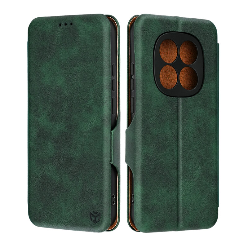 Husa 360° Xiaomi Redmi Note 15 Pro 5G Techsuit Safe Wallet Plus, verde