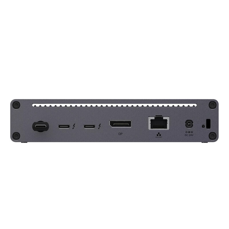 Docking station Type-C, RJ45, DP, SD/TF Ugreen 75795F, 8K, 120Gbps, gri