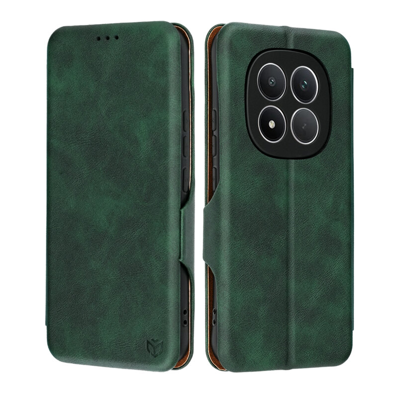 Husa 360° Xiaomi Poco M8 Pro 5G Techsuit Safe Wallet Plus, verde