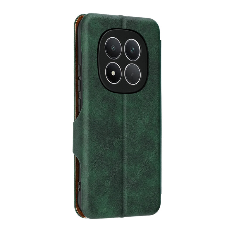 Husa 360° Xiaomi Poco M8 Pro 5G Techsuit Safe Wallet Plus, verde