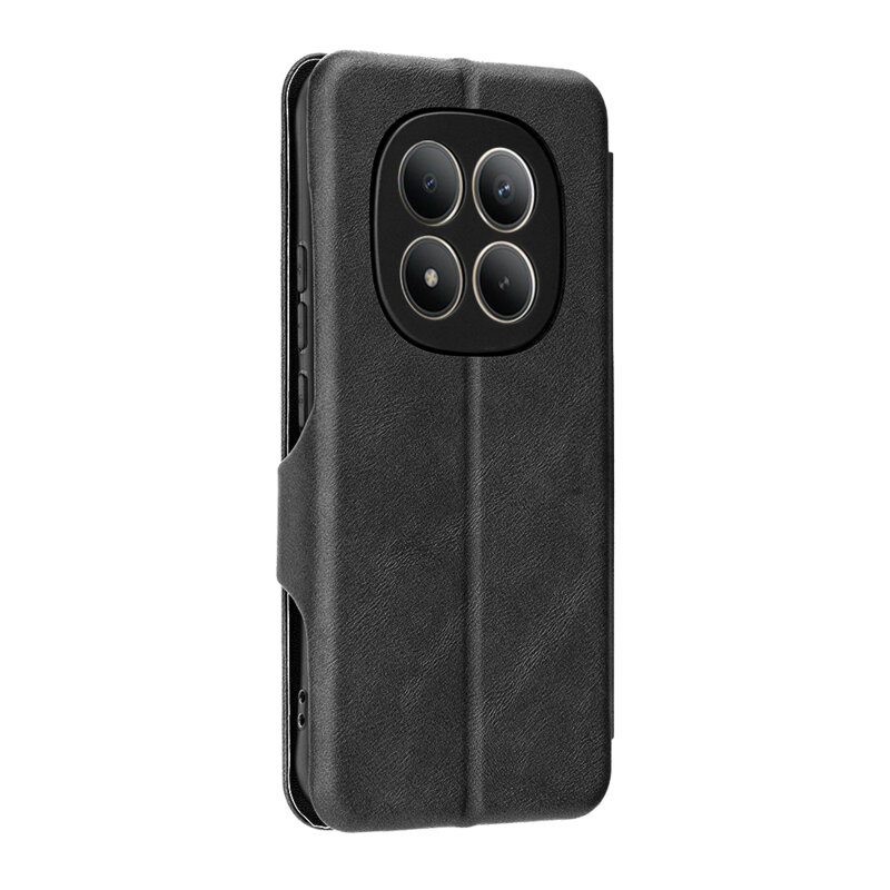 Husa 360° Xiaomi Redmi Note 15 Pro+ 5G Techsuit Safe Wallet Plus, negru