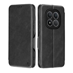 Husa 360° Xiaomi Poco M8 Pro 5G Techsuit Safe Wallet Plus, negru